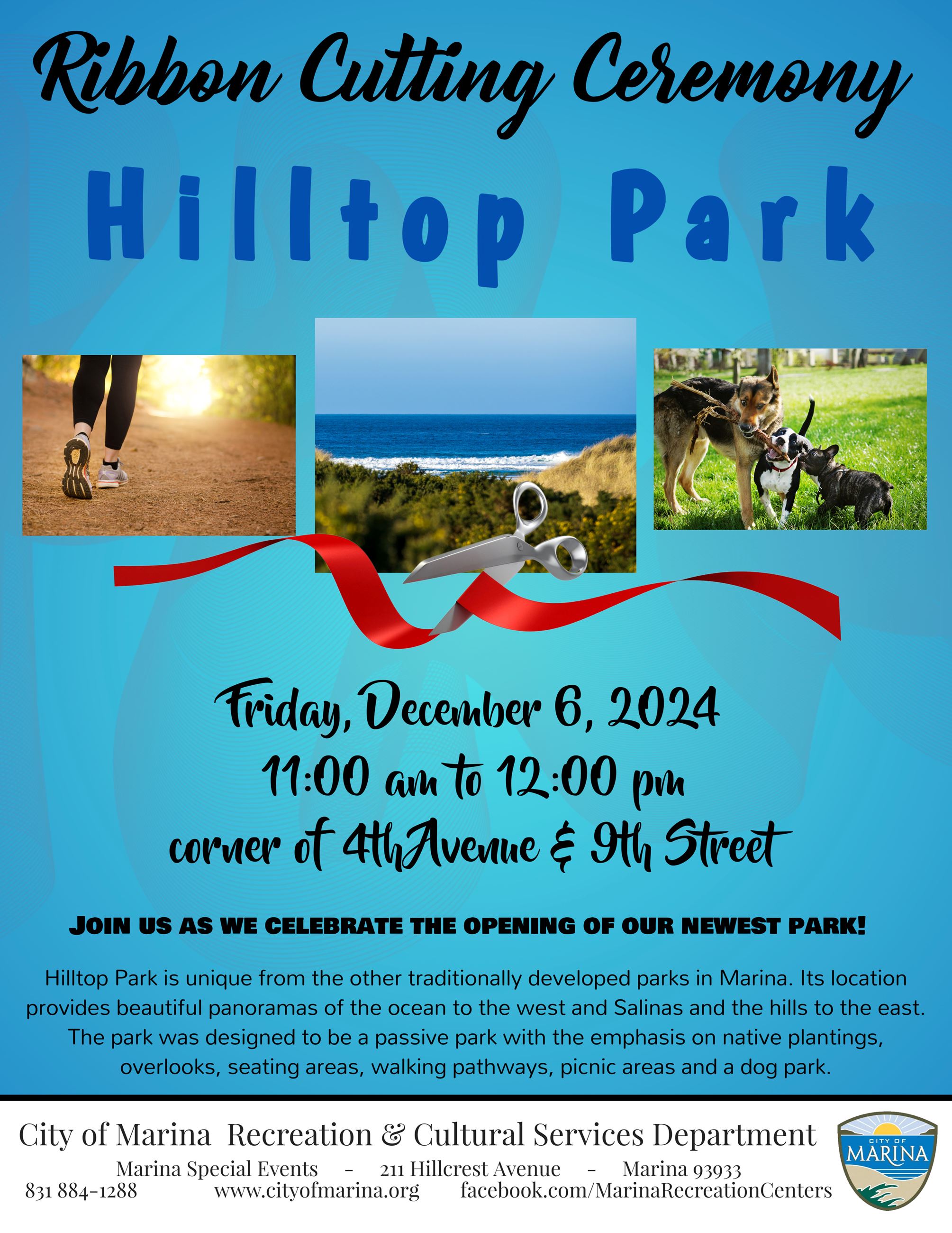 Ribbon Cutting Event - Hilltop Park
