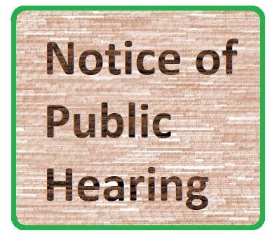 Public Hearing